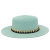 New French summer sun hat women's Panama straw hat fashion outdoor beach hat versatile breathable top hat