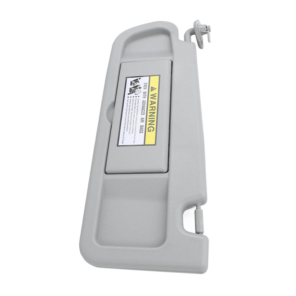 Sonnenblende Grau Blendschutz Klarer Spiegel Sonnenschutzblende mit Sonnenblendenclip für Civic 2006 bis 2011 Linke Fahrerseite