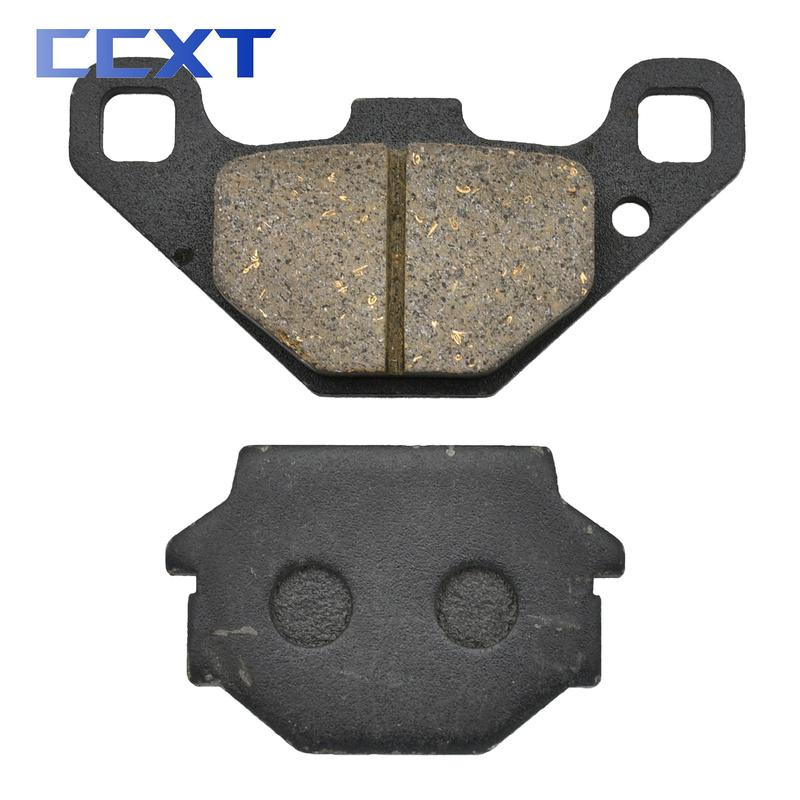 Motorcycle Rear Brake Pads For KAWASAKI KSR KMX125 KX125 KX250 KMX200 KLE250 ZZR250 ZXR250 ZR250 KLX250 ZR400 GPZ500 KLX500