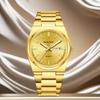 Luxury Quartz Man Wristwatch Sport Men Watches Waterproof Luminous Date Week Stainless Steel Men's Watch