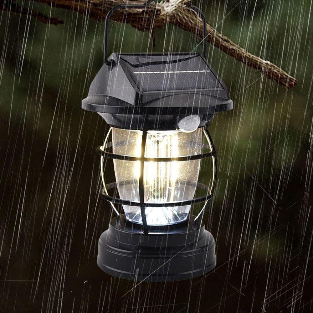 Waterproof Solar Powered Tent Lamp High Brightness Camping Light  Household Outdoor
