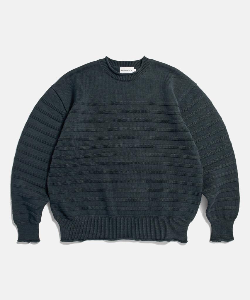 ESPIONAGE Mariniere Knit Sweater Dark Navy