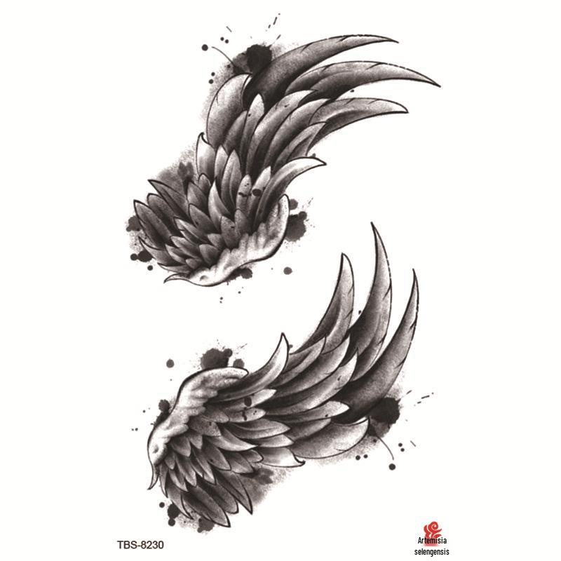 Wasserdichtes Ganzarm Totemsymbol Tattoo Aufkleber Set