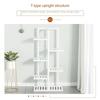 Bamboo Flower Shelf Rack 6/7 Pot Vertical Display Indoor/Outdoor Plant Stand Home Garden Corner Shelving Ladder Plant