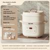 Bear Programmable Electric Double Boiler Stew Pot CN plug (adapter included)