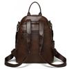 PU Backpack Women's Outdoor Travel Backpack Multi-function Shoulder Bag