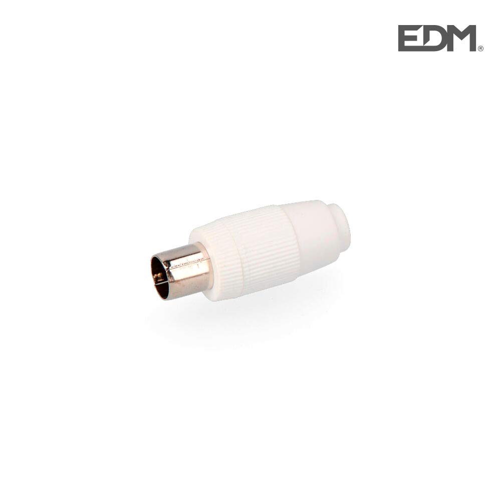 TV-Stecker 9,5mm. gerade männlich eingeschweißt edm