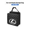 For Lexus Multifunction Car Backseat Storage Bag Tissue Water Cup Holder Auto Organizer Accessories RX350 IS250 CT200h ES250 AEU1