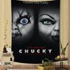 Chucky Horror Movie Anime Tapestry Hanging Tarot Hippie Wall Rugs Dorm Home Decor