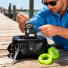 Automatic Fish Hook Tying Machine Electric Knotter Device Fishing Bobbin Knotter for Rivers Black Pits Reservoirs