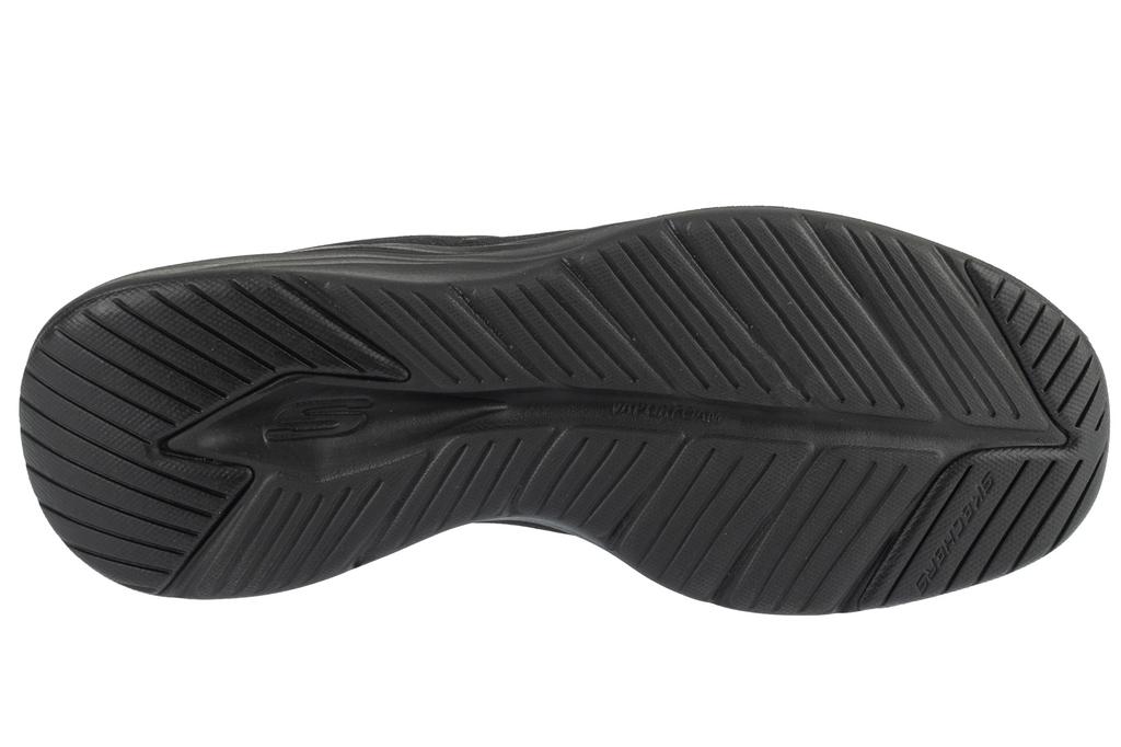 Skechers Vapor Foam - Fresh Trend, Schwarze Sneaker für Damen