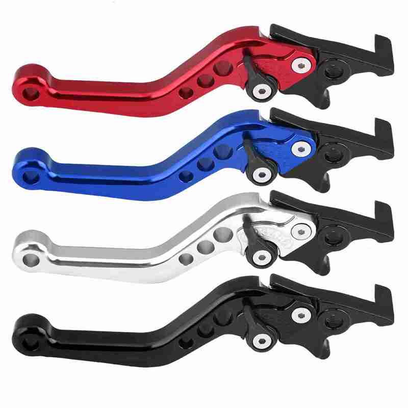 Professional 1 Pair CNC Aluminum Alloy Motorcycle Scooter Modification Double Disc Brake Lever for Motorcycle Upgrade Accessory