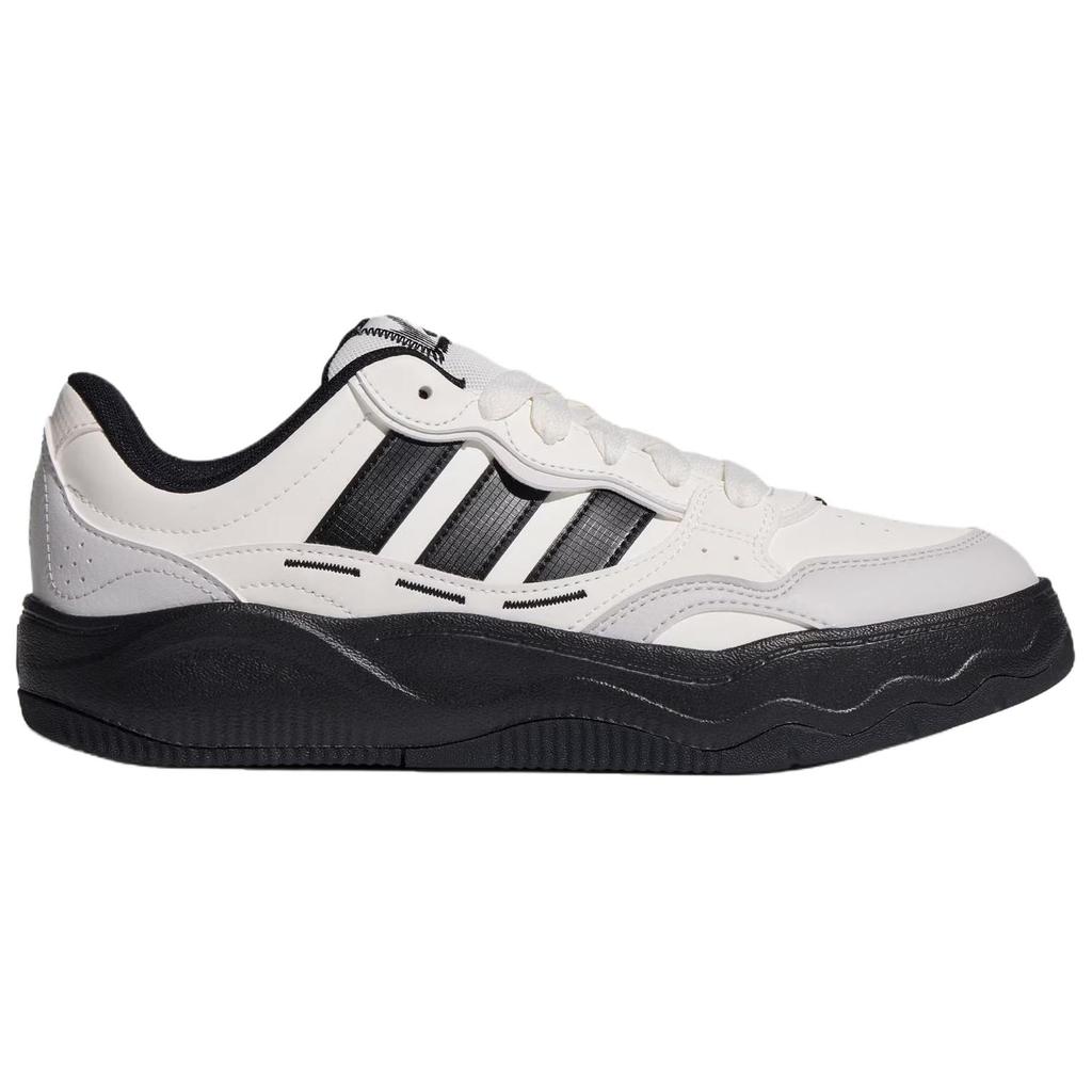 Adidas LITE SHUFFLE Low top Skateboard Shoes Unisex White Black KH9022