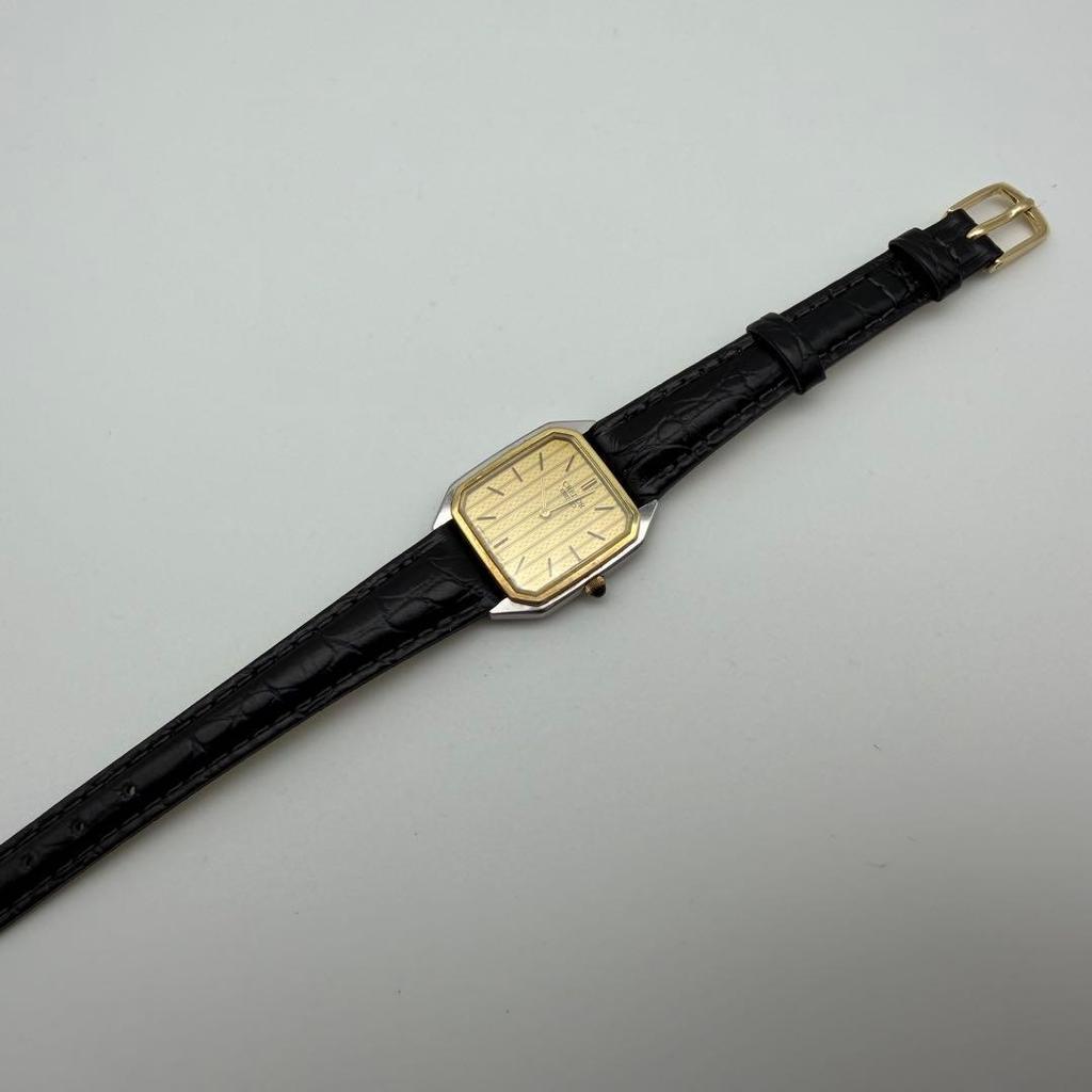 Used SEIKO CREDOR 2340-5000 Quartz Gold Working Item