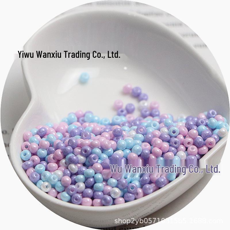 3mm Solid Color Glass Seed Beads for Handmade Jewelry & DIY Crafts