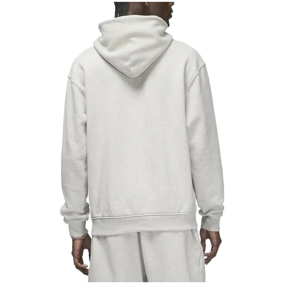 Jordan Wordmark Collaboration Pure Logo Embroidery Hoodie Long Sleeve Men Tops Gray FJ1967-050