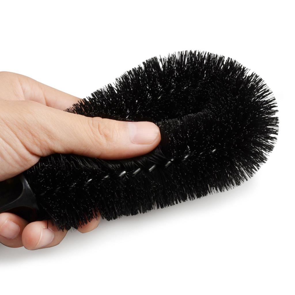Soft Fiber Brush Auto Wheel for Rim Scrubber Wheel Brush Cleaner Dust Remover for Camper Exterior Washing Cleaning Tool