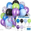 Set di 35 Palloncini Colorati con Paillettes da 12 Pollici per Decorazioni di Feste di Compleanno