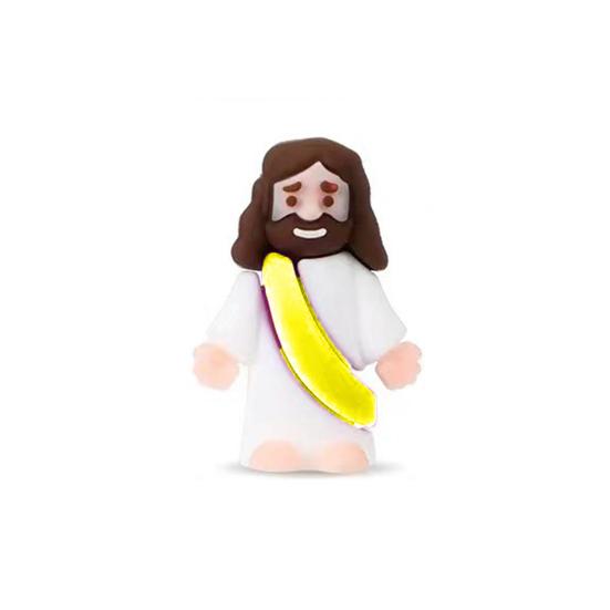 12/48 Stücke Mini Jesus Figur PVC Retter Jesus Figur Modell Statue Skulptur Desktop Dekoration Ostern Ornament Weihnachten Festival Geschenk