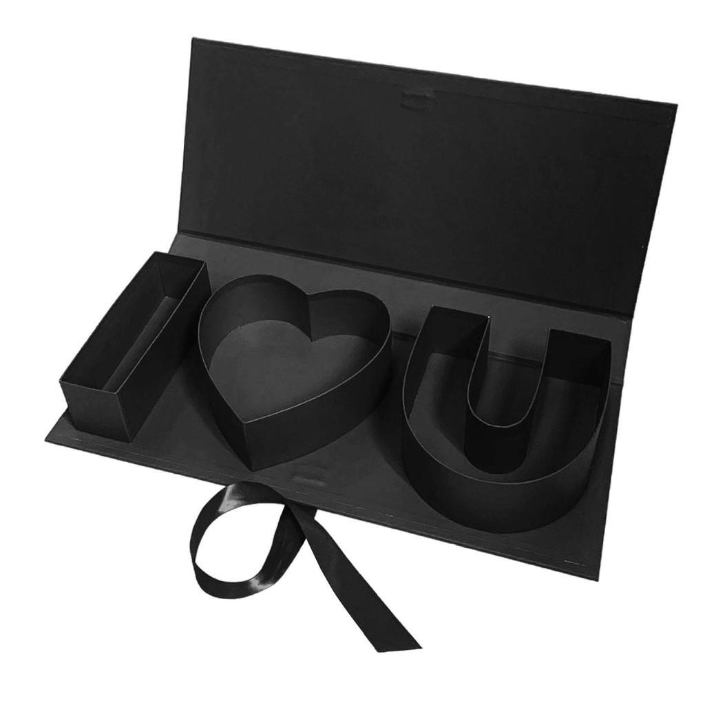 Fillable Letters Empty Flower Gift Box Mother Day Decor Letter Shaped Box for Candy Valentines DIY Craft Birthday Flowers