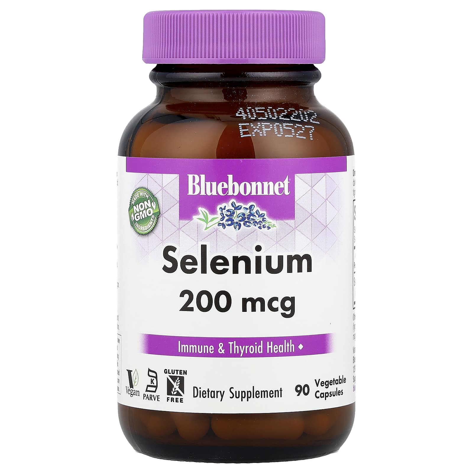 

Selenium, Selenomethionine, 200Mcg, 90 Veggie Caps