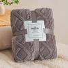 Velvet Coral Fleece Jacquard Blanket - Thickened and Soft Household Gift Blanket