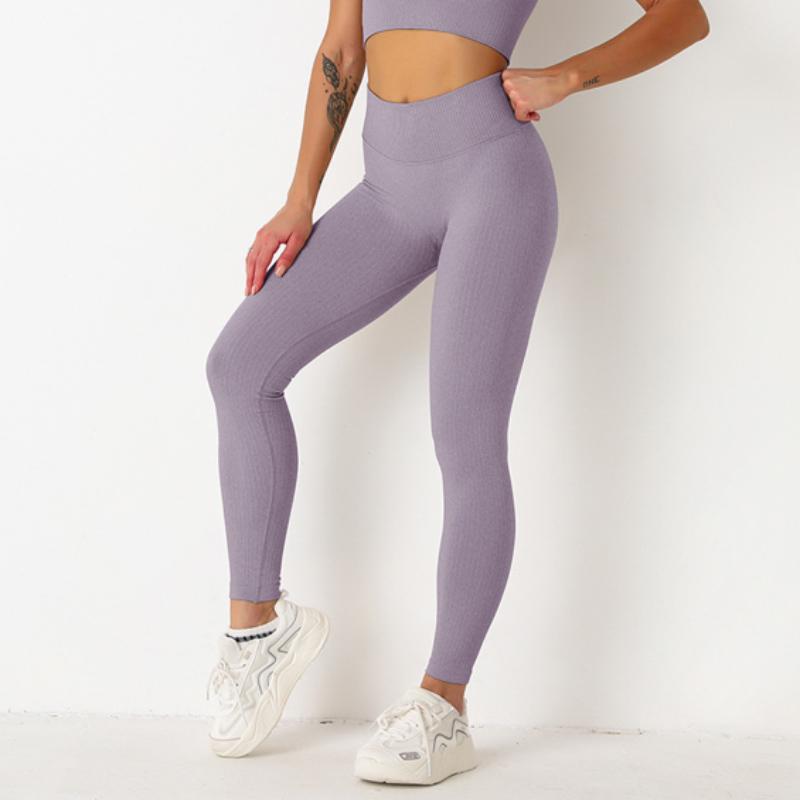 Buy Fitness Legins Nessaj Ribbed 