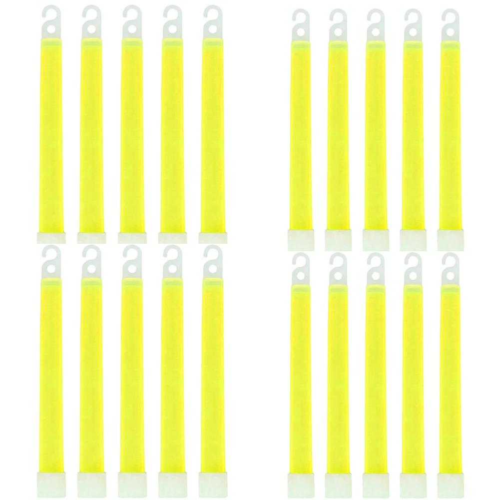 LED Glow Stick 6 Inch Survival Kit Military Glow Light Sticks Walking and Hiking Camping SOS Gear Outdoor Military Equipment