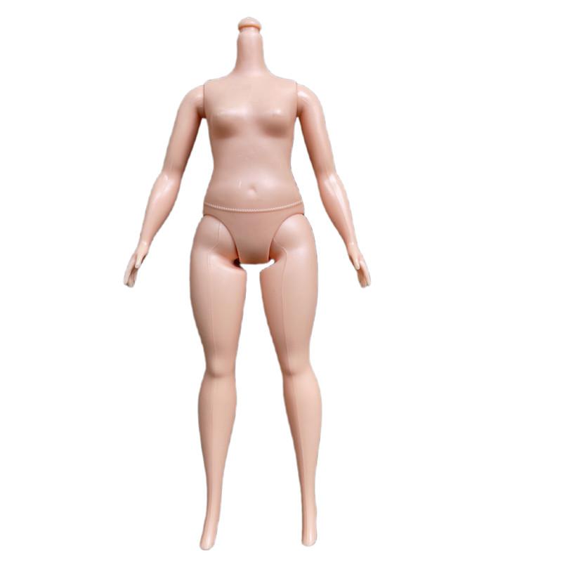 28cm Toys Joints Movable Nude Naked Male Female  Doll Body For 1/6 PP/FR/BABI Super Model Doll House DIY Body Doll Accessories