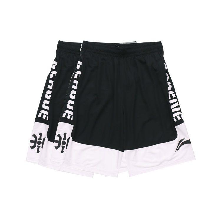 Li Ning Basketball Shorts Men's Black AAPN041-1