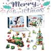 Engaging Compatible Lego Christmas Block Set With 24 Boxes And 400 To 800 Pieces
