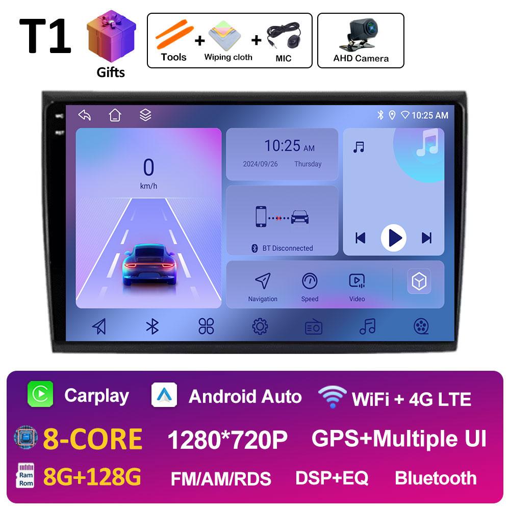 Car Video For Fiat Bravo 2007 2008 2009 2010 2011 2012 Audio Player Intelligent System 2.5D Touch Screen Bluetooth Auto Tools 4G