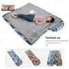 Zhongrong Outdoor Camping White Goose Down Envelope Sleeping Bag