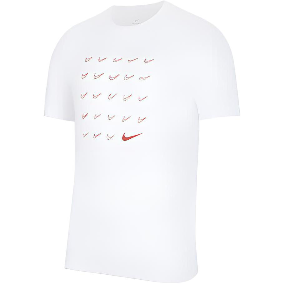 

Мужская футболка с коротким рукавом Nike Dri-FIT Swoosh Training, белая CV3894-100 XXL