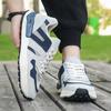 Fashion Mesh Upper Male Sports Shoes Gray Breathable Walking HikingTrekking Outdoor Size 9 Shoe in Promotion Gym Men's Casual Sneakers