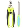 Pet Nail Clipper Scissors Cutter Grinding Knife Clipping Kit NonSlip Handle for Cats Dogs(K109 Ripple Handle )