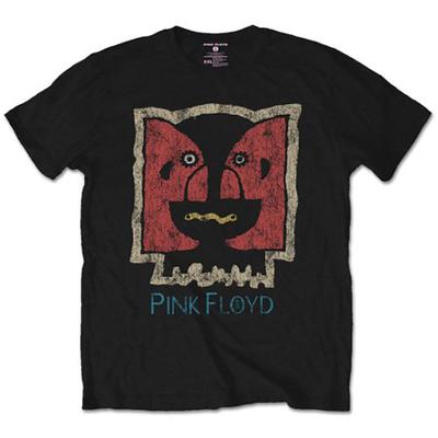 T-shirt Pink Floyd Vintage Division Bell Band Rock Ufficiale Nuova Nera