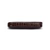 By Far Crocodile Pattern Embossed Zipper Closure Leather Mahjong Bag Handheld Shoulder Bag Women bags Brown 22PFRCLSSEQCCEMED