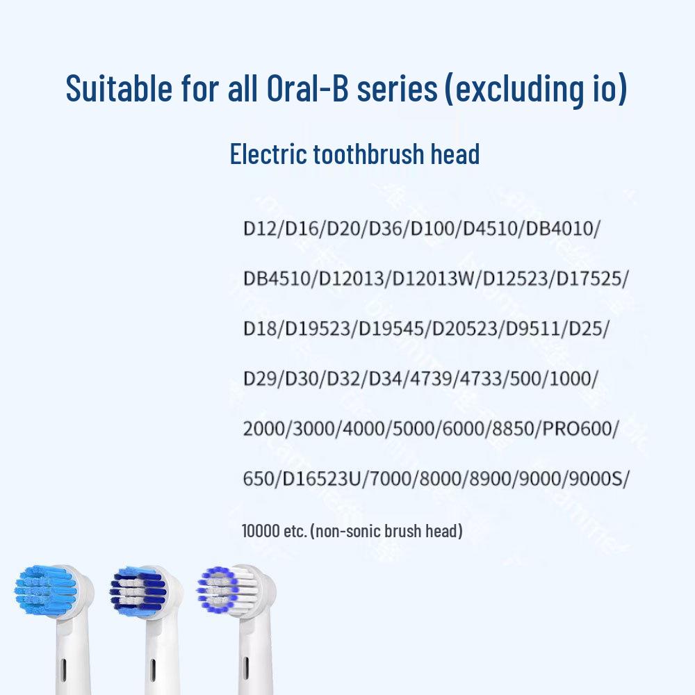 Universal Electric Toothbrush Heads for Oral-B D12/D16/D100/P2000/P4000/3757 Compatibility