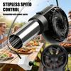USB Power Supply Handheld Barbecue Fan Adjustable Speed Barbecue Blower BBQ Fan  Outdoor Grill