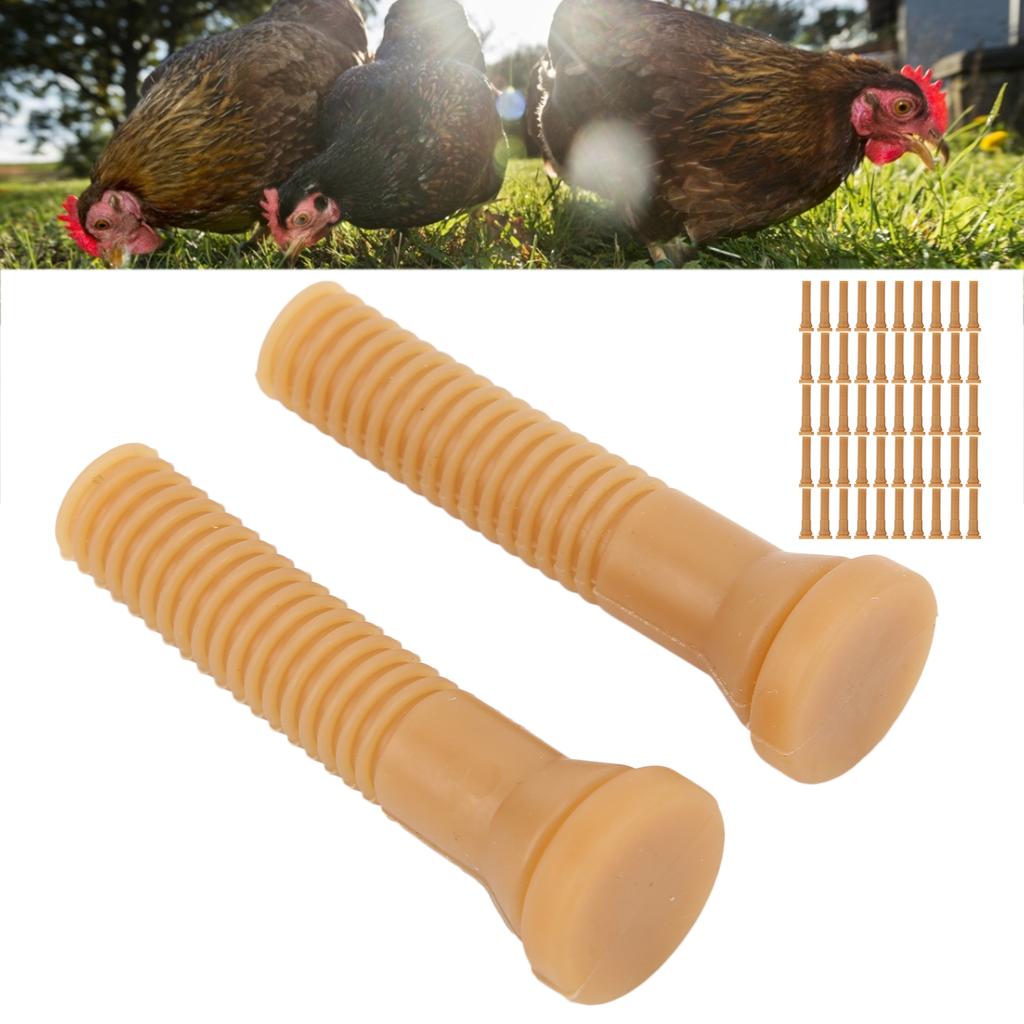 50pcs Poultry Fingers Hair Removal Stick High Hair Removal Rate Finger Plucker Picker for Chicken