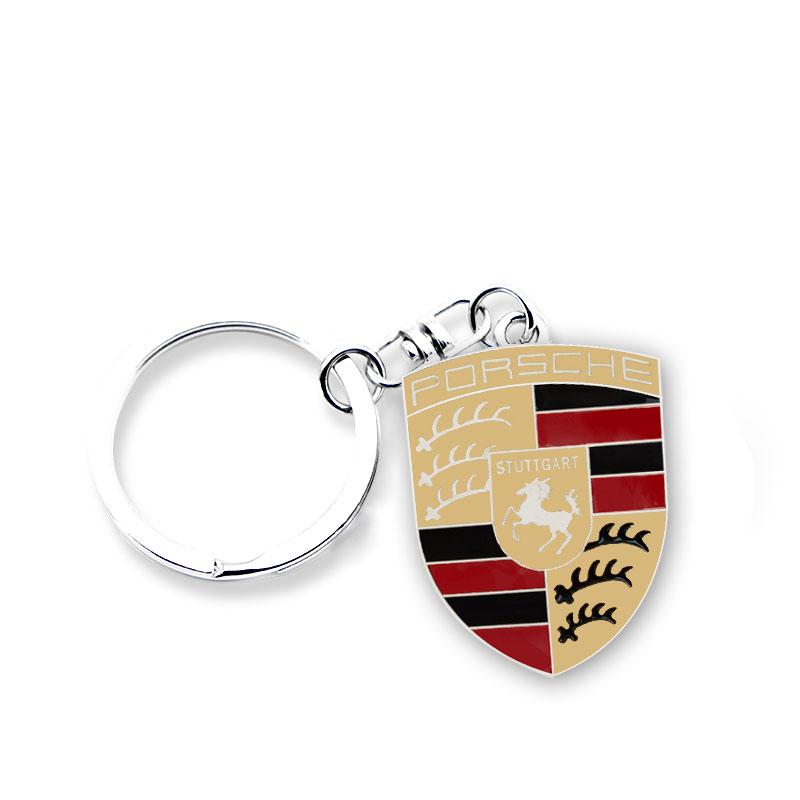 Car Styling Logo Metal Keychain Key Chain Key Rings Car Accessories For Porsche GTS Cayenne Cayman Panamera Macan 911 718 928 90 IY8