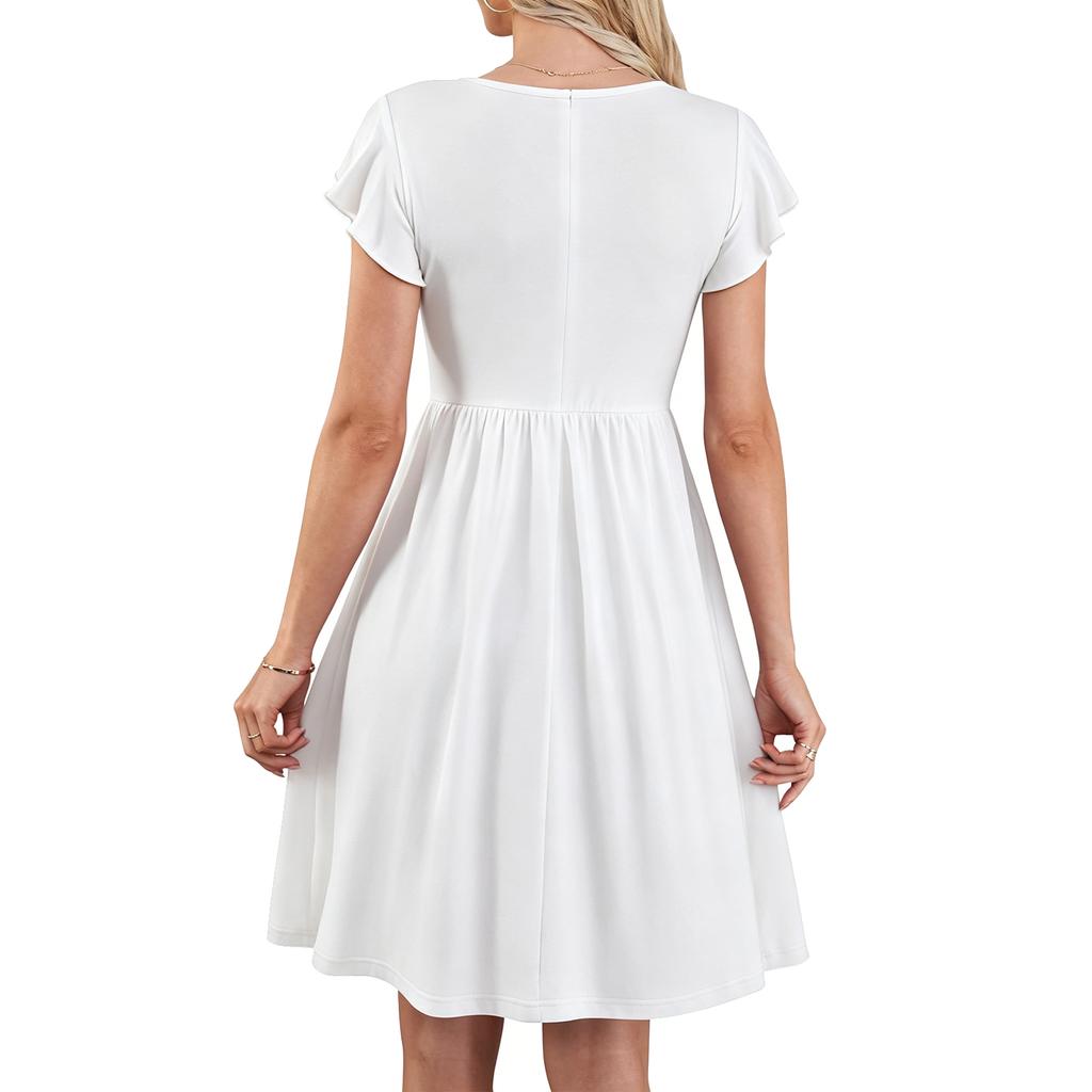 Women's Fashionable Casual -Color Dress