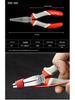 Yiertuo Multipurpose Pliers Set: Bent Nose, Flat Nose, Bird Mouth, Round Nose, Wire Stripping, Duckbill.