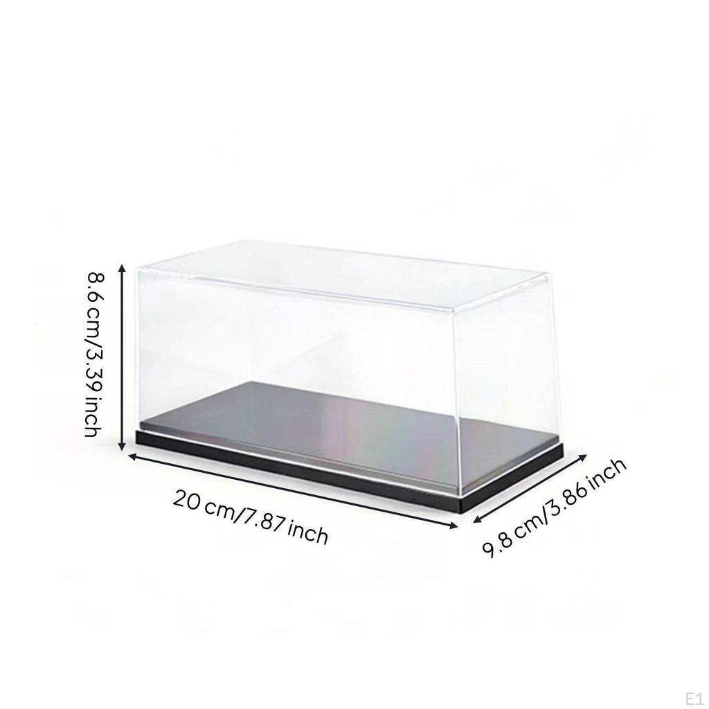 Acrylic Display Box Transparent Case High Clear View Showcase for