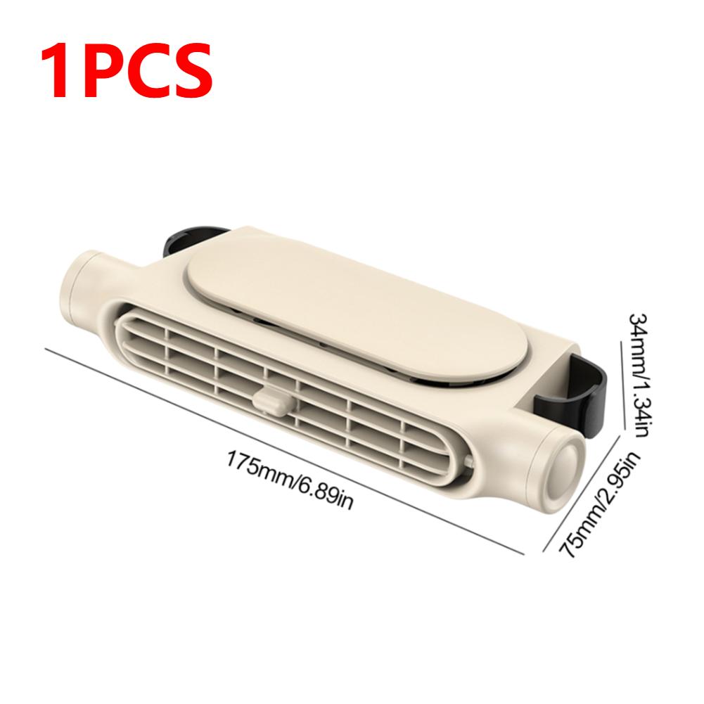 Portable Car Seat Cooling Fan 3 Speeds Adjustable Car Headrest Cooling Air Fan USB Air Cooling Fan for Front Rear Seat Passenger