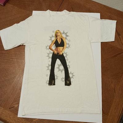 2002 Britney Spears Dream Within A Dream Tour T Shirt SEG_238