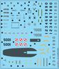Tori Factory 1/72 Scale Modern Korean FA-50PH/FA-50GF Conversion Set (for Academy Model Kits) Plastic Model Decal and Parts Set TF-B21