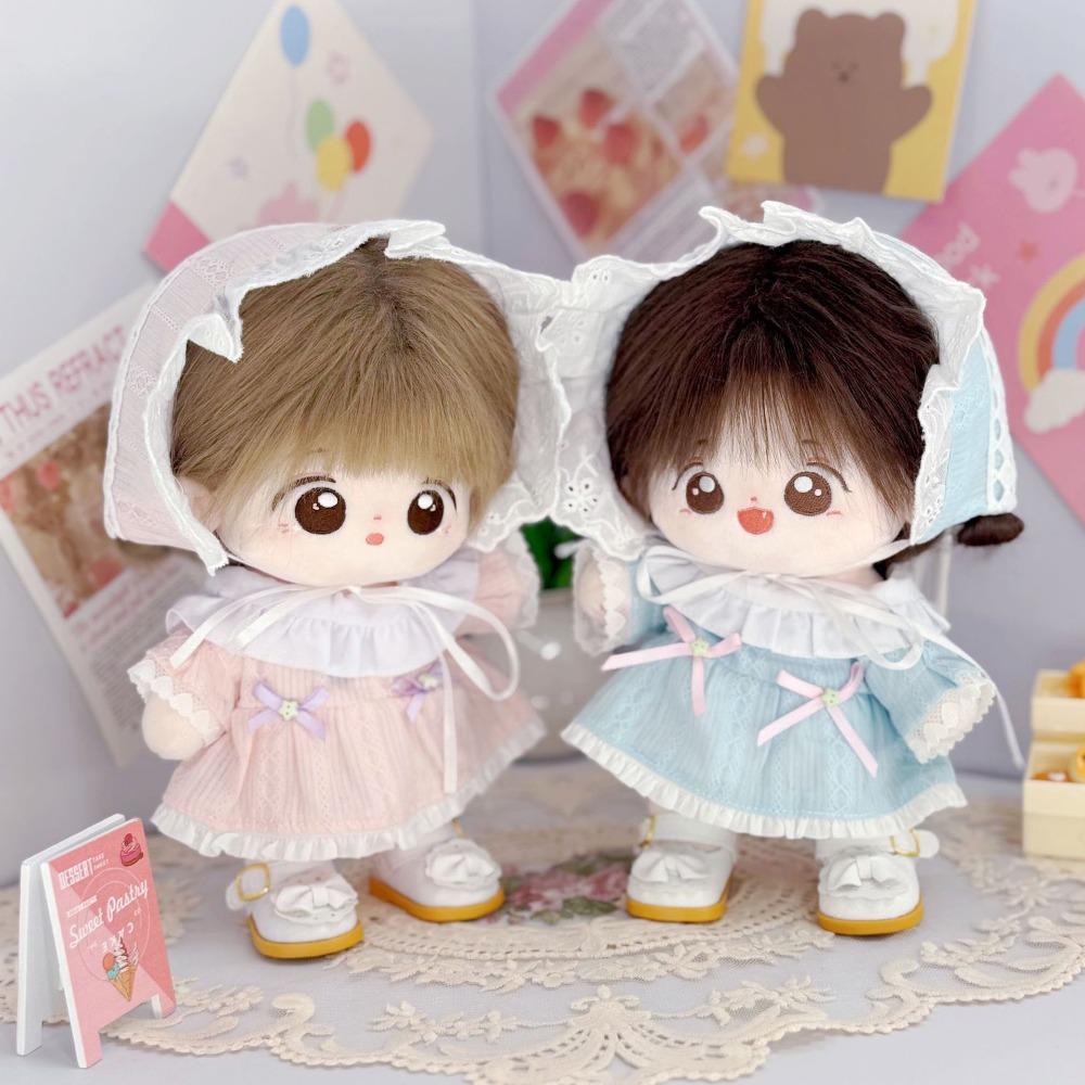 Headscarf 20cm Cotton Doll Clothes Lace Plush Doll Clothes Cotton Doll's Clothes  Children's Gift