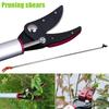 Extra Long Reach Pruner with Durable and Lightweight Aluminum Material Suitable for Courtyard Fruit Trees